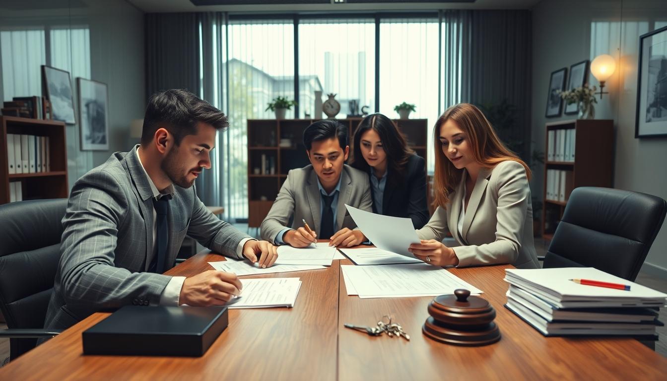 Coordination of property closing documents and timelines